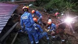 Landslide in Malaysia leaves 16 campers dead and many missing 