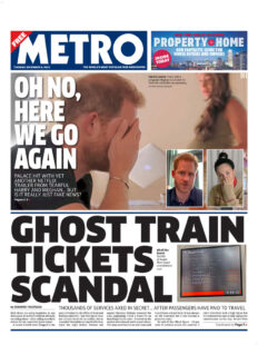 Metro – Ghost train tickets scandal 