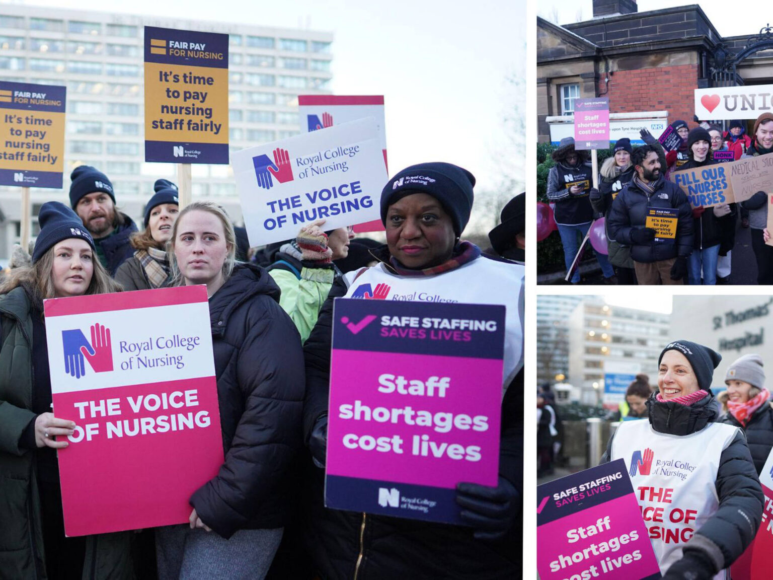 NHS strike – live: Government must boost pay offer for nurses, ex-Tory chair urges