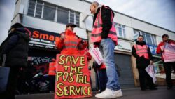 Royal Mail workers walk-out as wave of winter strikes start
