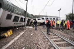 Spanish train crash outside Barcelona injures 115