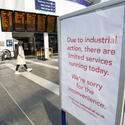 Train strikes: UK passengers brace for disruption as stoppages begin