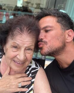 Peter Andre’s mum melts hearts with emotional reaction to seeing grandson Junior during Australia visit