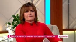 Lorraine Kelly squirms over Prince Harry’s graphic penis revelations: ‘I don’t need to know about his willy!’