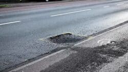 Britain’s roads facing ‘pothole crisis’ after winter big freeze