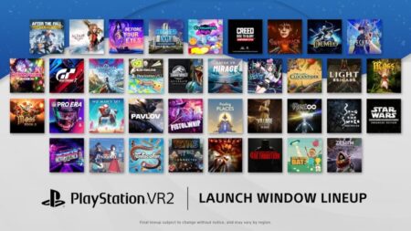 PSVR2 launch line-up confirmed with at least 39 games due out before April