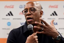‘We’re already 1-0 down!’ – Ian Wright makes north London derby prediction as Arsenal visit Tottenham