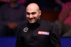 Hossein Vafaei hopes to complete Mark Selby hat-trick on surprise Masters debut