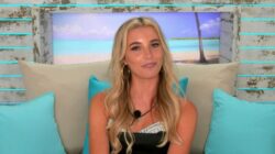 Love Island’s Lana Jenkins red-faced after skirt splits during saucy lap dance – while fans in shock over surprise Shaq Muhammad crush