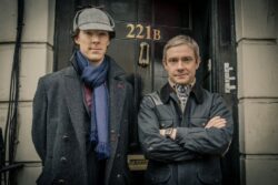 Sherlock writer Steven Moffat pleads with Benedict Cumberbatch and Martin Freeman to return for season 5: ‘Please come back?’