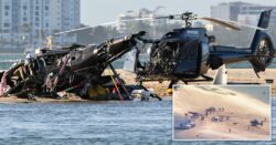 Two Brits among four dead after two helicopters collide in mid-air near Sea World