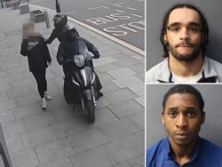 Scooter-riding robbers locked up for grabbing 72 phones in just six weeks