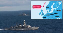 Royal Navy tracking Russian warship carrying hypersonic missiles in North Sea