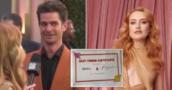 Amelia Dimoldenberg reveals ‘best friend certificate’ she shares with Andrew Garfield after very flirty Golden Globes interview