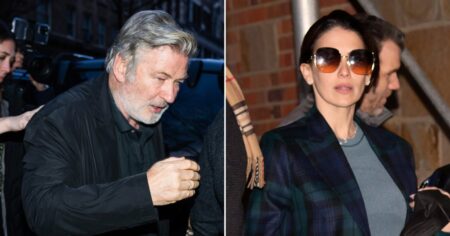 Alec Baldwin and wife Hilaria seen in New York as actor faces involuntary manslaughter charge