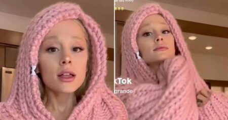 Ariana Grande films video message for fans questioning her career and it’s nothing short of iconic