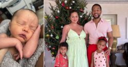 Chrissy Teigen shares adorable close-up of newborn daughter Esti and we think our hearts might burst