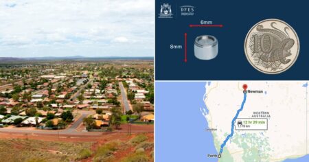 Radioactive capsule missing after falling from truck in Australia