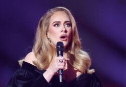 Adele ‘waddles’ around stage in Las Vegas as she reveals struggles with ‘really bad sciatica’