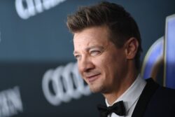 Jeremy Renner implores fans to ‘be safe’ in snow as friends fear recovery from near-fatal plough incident will ‘take years’
