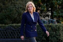 Jill Biden has cancerous lesions removed from her eye and chest