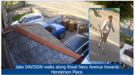 Chilling footage shows Plymouth mass murderer walking streets with shotgun