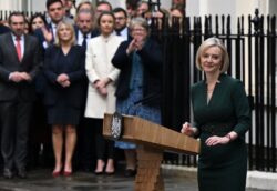 Liz Truss’ ‘Jenga’ lectern cost taxpayers £4,175 and was used for six weeks