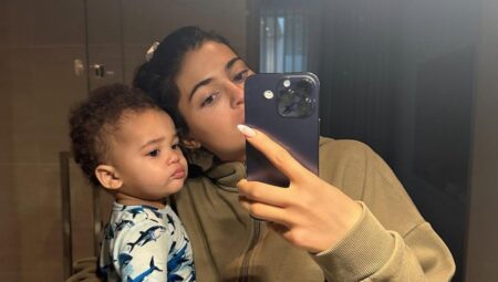 Kylie Jenner schools confused fans on how to pronounce son’s name – following unfortunate Arabic meaning