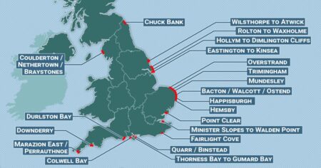 Houses worth £600,000,000 ‘to fall into the sea because of coastal erosion’