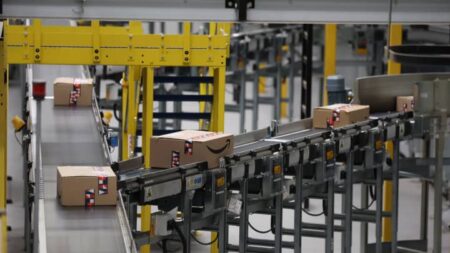 ‘Robots are treated better’: Amazon warehouse workers stage first-ever strike in the UK