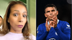 Thiago Silva’s wife criticises Chelsea fans at Stamford Bridge during Manchester City defeat