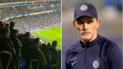 Chelsea fans sing Thomas Tuchel’s name during Manchester City defeat in FA Cup