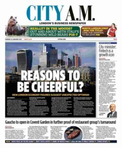 City Am – Reasons to be cheerful? 