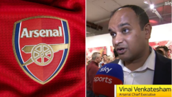 Arsenal chief executive Vinai Venkatesham makes transfer promise but bats away Mykhailo Mudryk question