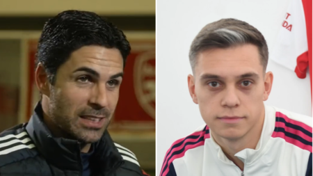 Mikel Arteta reveals Leandro Trossard was ‘desperate’ to sign for Arsenal