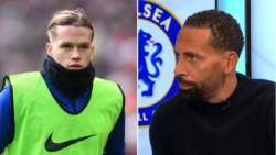 Rio Ferdinand says Arsenal fans will be gutted over Mykhailo Mudryk transfer blow after lively Chelsea debut against Liverpool