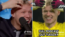 Aaron Ramsdale’s unusual celebration in Arsenal’s win over Man Utd explained