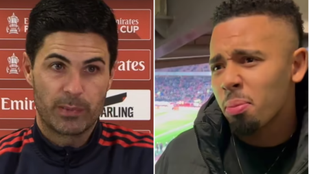 Mikel Arteta responds to Gabriel Jesus claim over his possible Arsenal return date