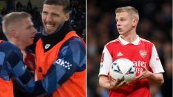 Oleksandr Zinchenko sends message to Man City fans after losing his cool with former teammates