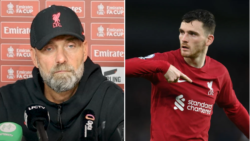 Jurgen Klopp responds to Andy Robertson saying Liverpool are getting worse after FA Cup defeat to Brighton