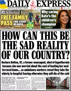 Daily Express – How can this be the sad reality of our country?