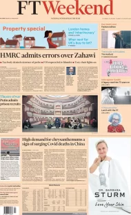 Financial Times - HMRC admits errors over Zahawi