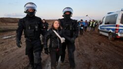 Greta Thunberg detained at German coal protest