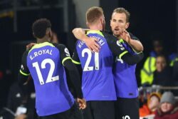 Kane equals Greaves’ Tottenham scoring record in win at Fulham 