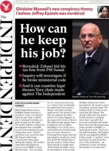 The Independent – How can he keep his job?