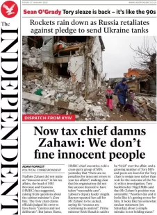 The Independent – Now tax chief damns Zahawi: We don’t fine innocent people 