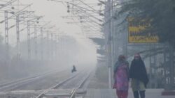 Chaos in northern India as cold snap hits