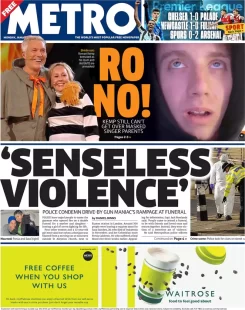 Metro – ‘Senseless violence’