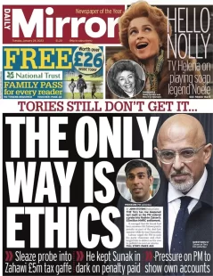 Daily Mirror – The only way is ethics 