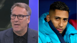 Paul Merson believes Arsenal will move for Barcelona winger Raphinha after missing out on Mykhailo Mudryk